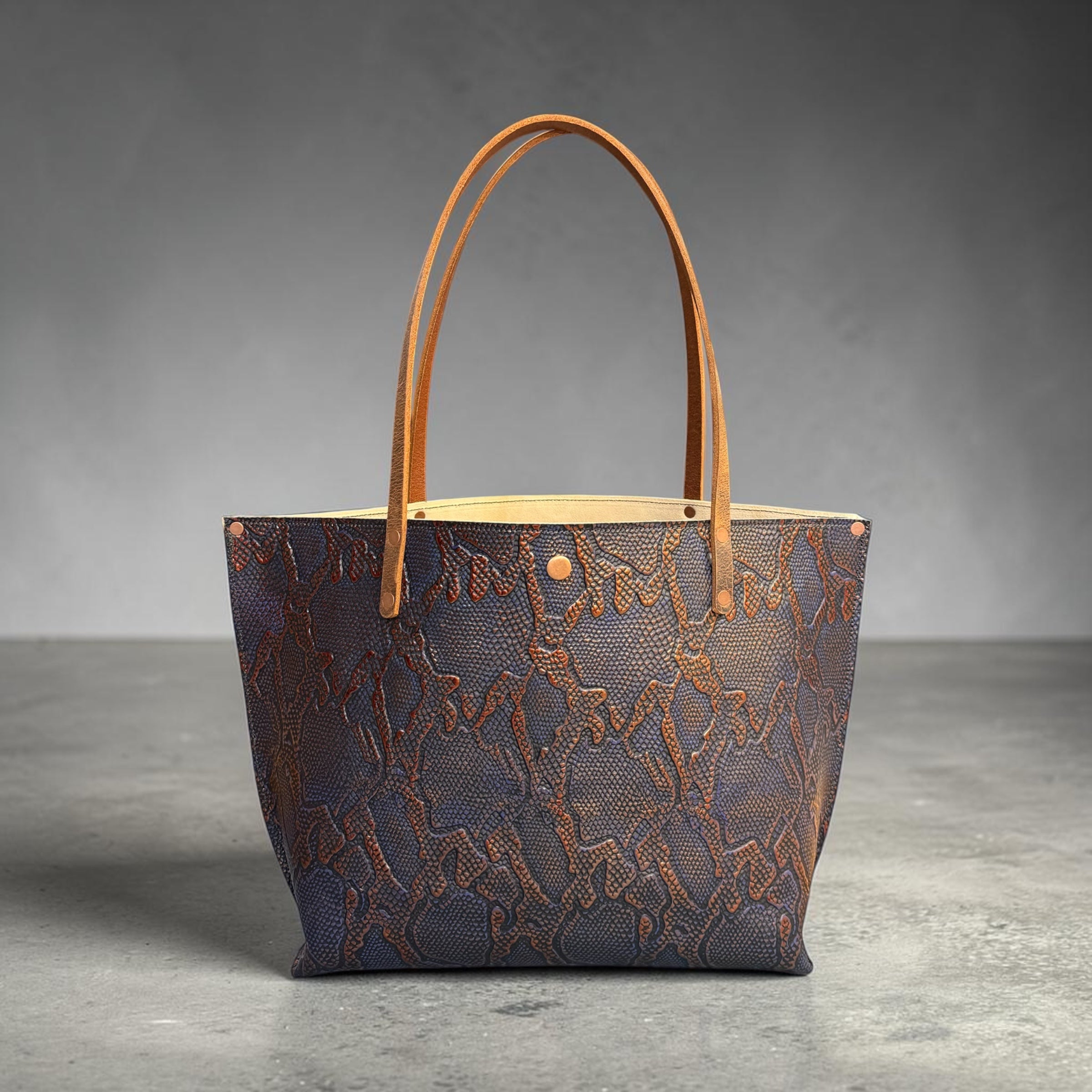 Medium Embossed Totes