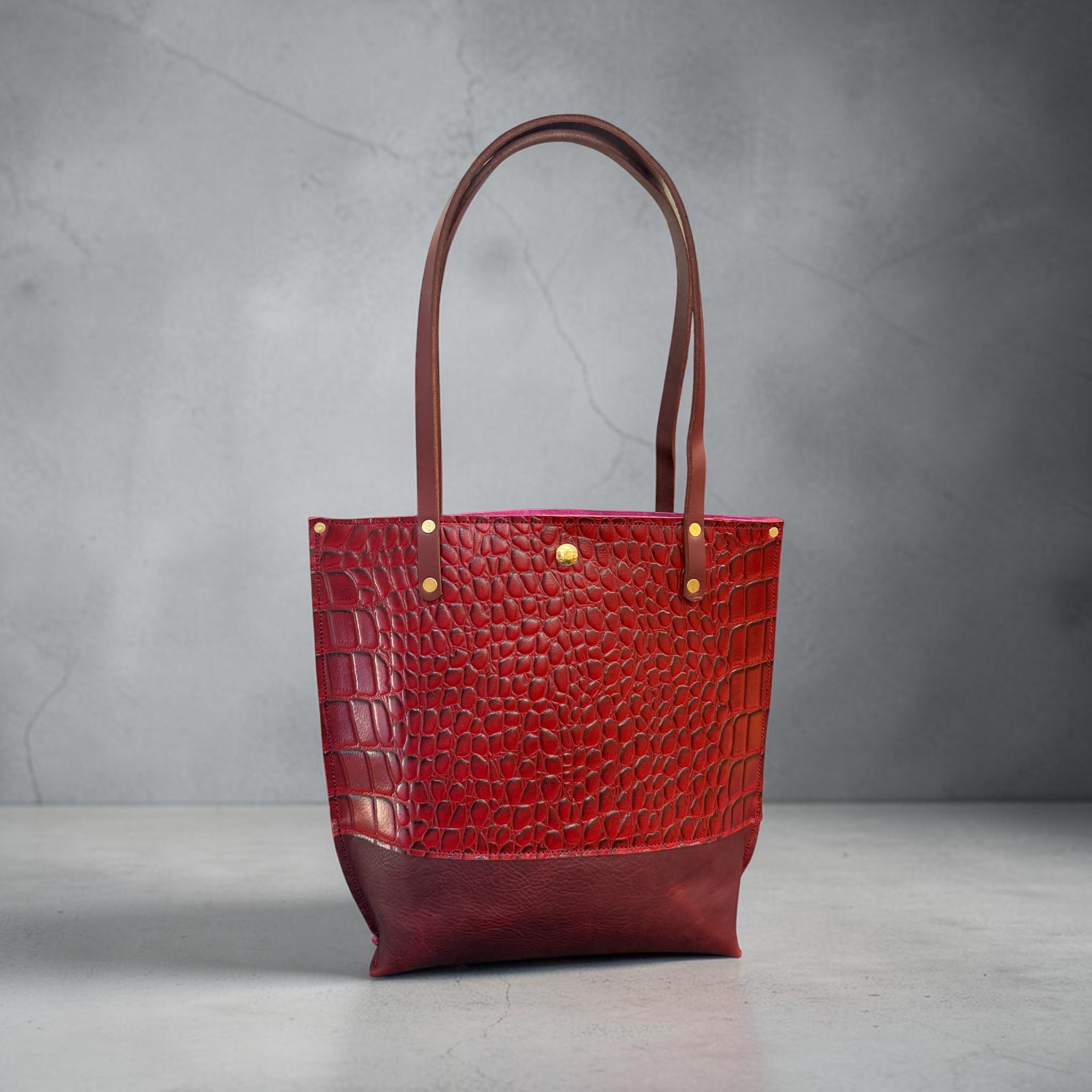 Small Embossed Totes